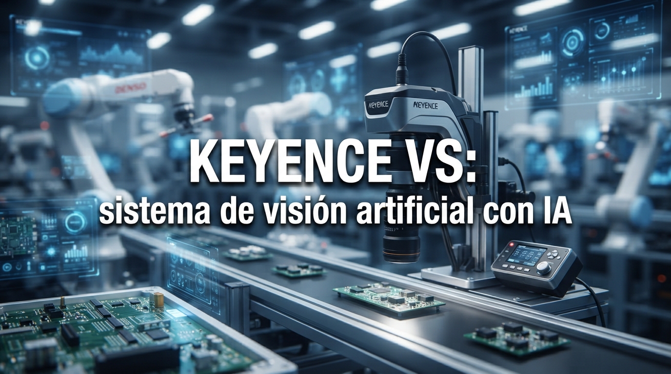 KEYENCE VS: sistema de visión artificial con IA